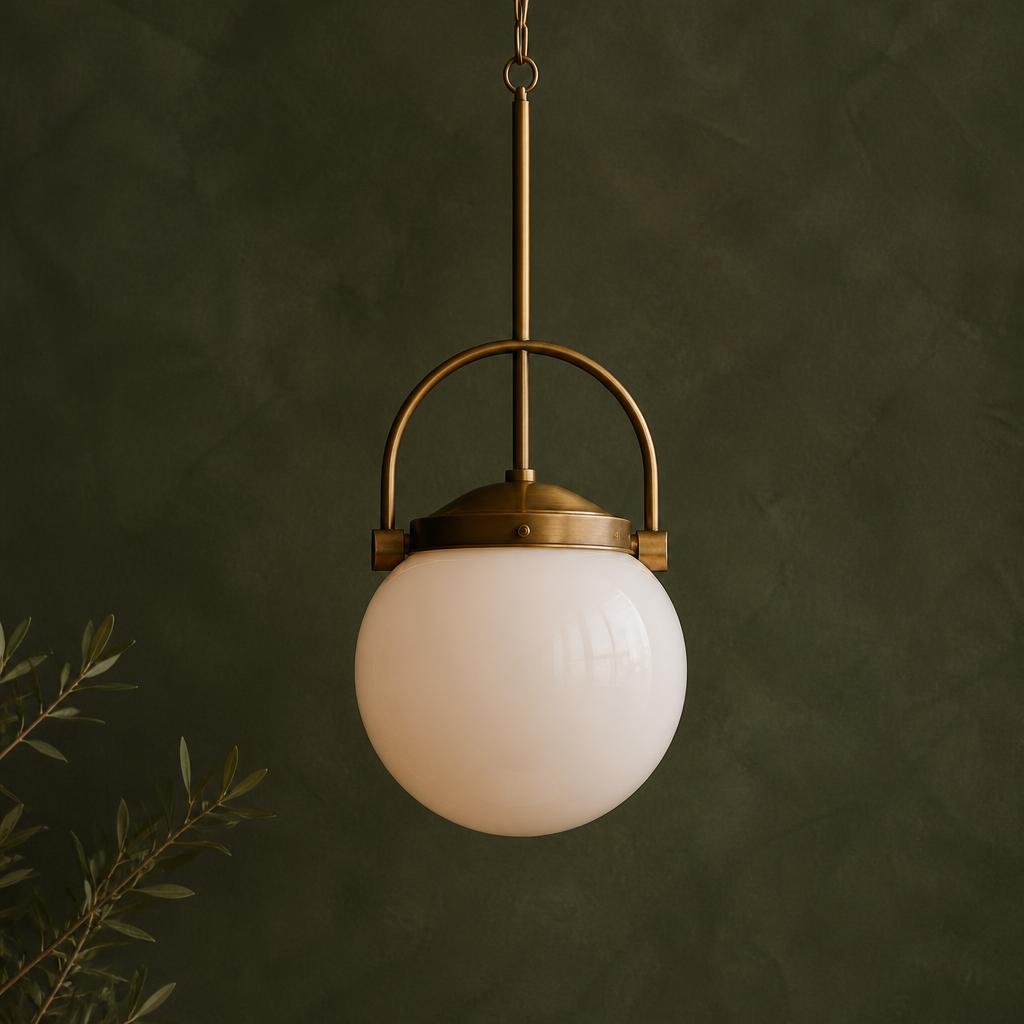 Olive Dome Pendant